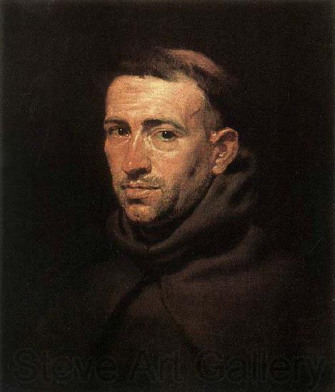 RUBENS, Pieter Pauwel Head of a Franciscan Friar Spain oil painting art